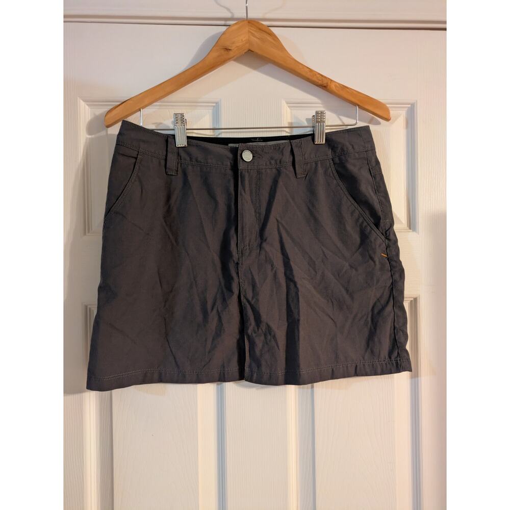 Icebreaker Merino Mini Skirt Athleasure Monsoon Grey Women's 28